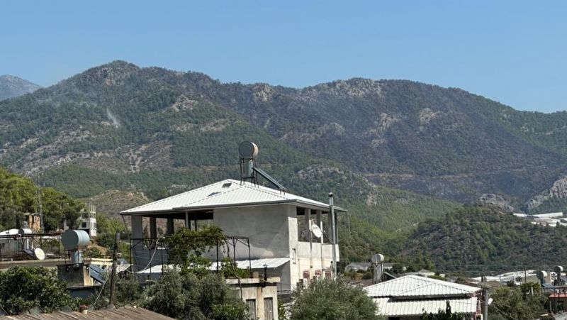 Bozyazı’daki orman yangını kontrol altına alındı
