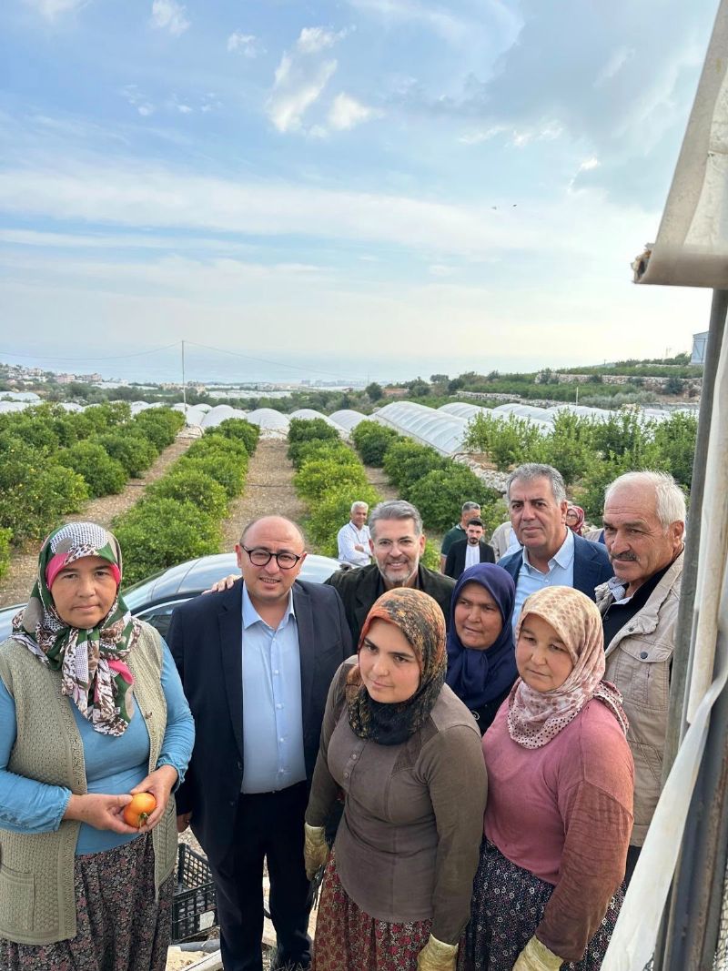 MİLLETVEKİLİ UYSAL’DAN KADIN ÇİFTÇİLERE DESTEK ÇAĞRISI: EMEKLERİ GÜVENCE ALTINA ALINMALI