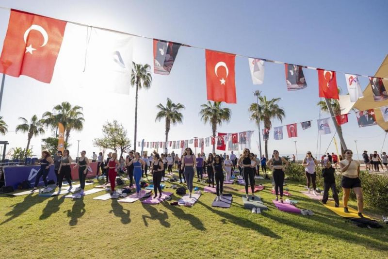 Mersin’de Bahar Spor Şenliğine yoğun ilgi