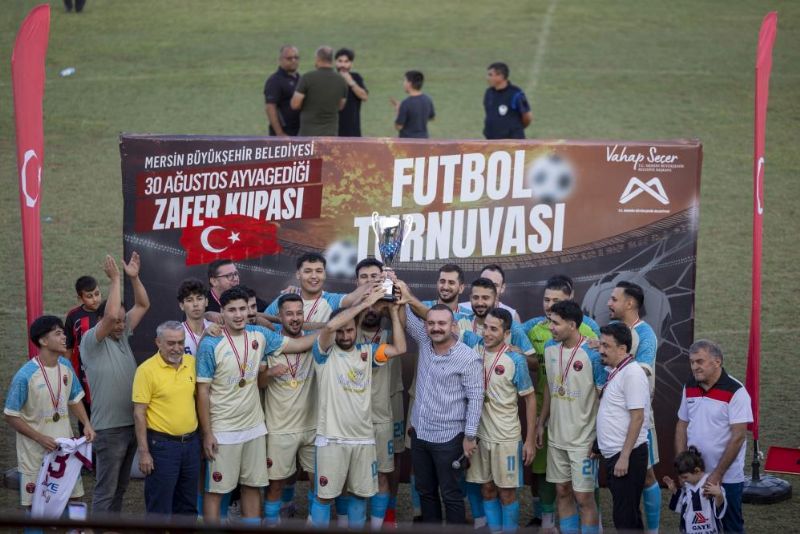 Mersin’de 30 Ağustos Zafer Kupasında şampiyonlar belli oldu