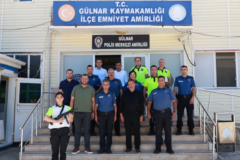 İl Emniyet Müdürü Fahri Aktaş’tan ilçelere ziyaret turu
