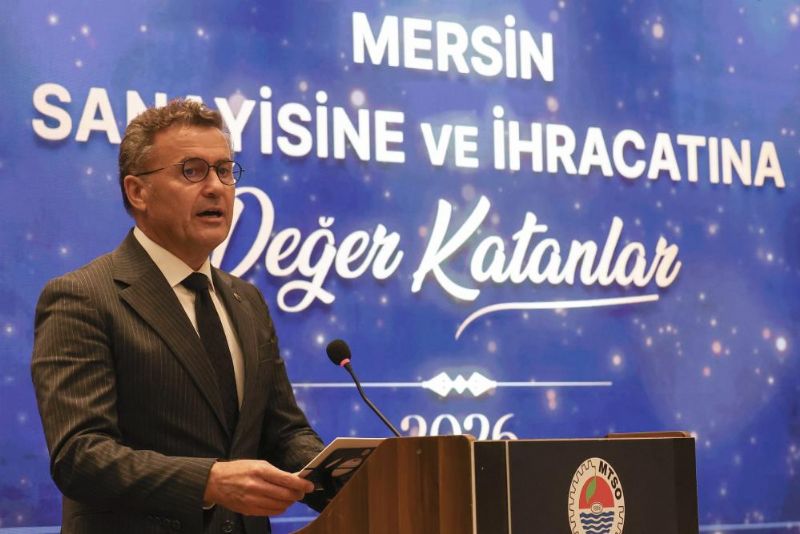 Mersin’in üretim ve ihracat başarısı taçlandırıldı
