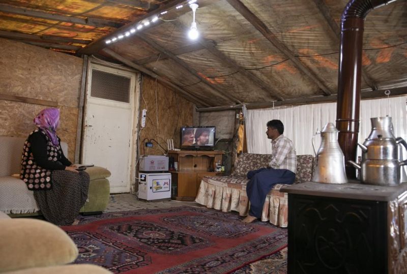 Yörük çadırları güneş enerjisiyle aydınlanıyor