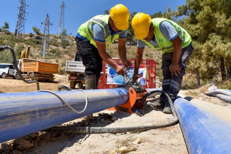 Mersin’de yıllardır kullanılmayan içme suyu deposu yeniden hizmete alındı