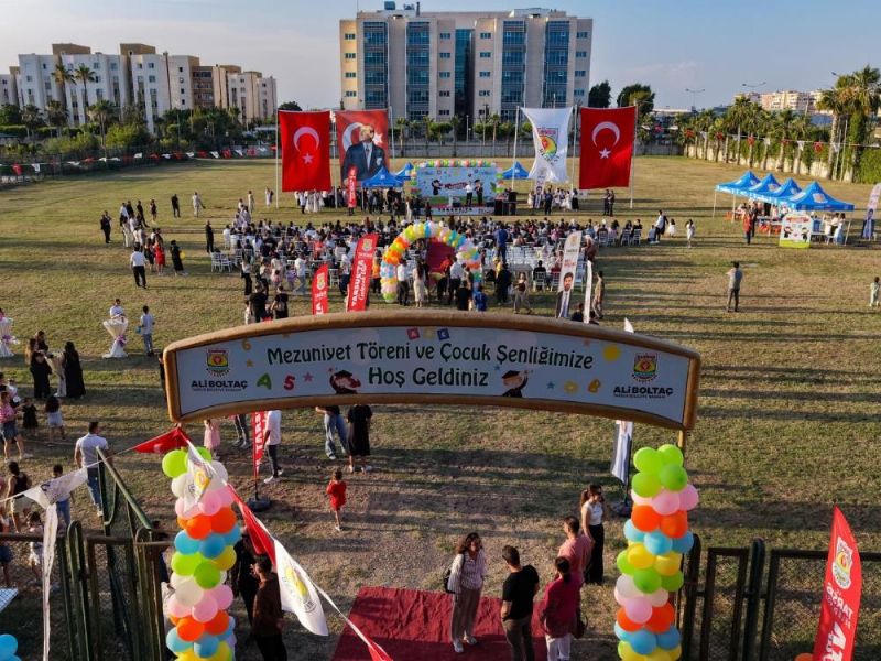 Tarsus Belediyesi kreşlerinde mezuniyet coşkusu