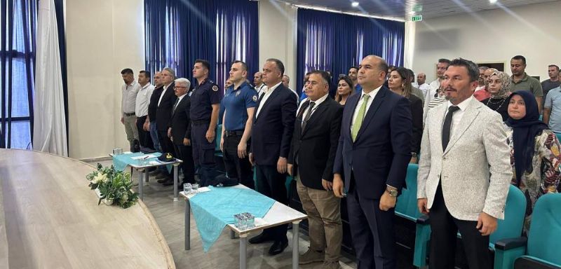 Mut’ta okul güvenliği ve koordinasyon toplantısı
